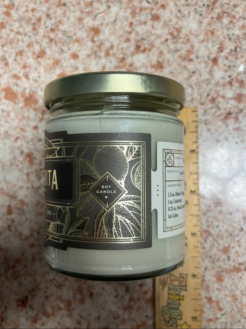 Margarita & Cosmopolitan Cocktail Scented  Soy Candle Jars - Set of 2